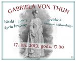 W cyklu: „Cieszyniacy znani i nieznani: GABRIELA VON THUN – BLASKI I CIENIE ŻYCIA HRABIN